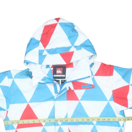 Quiksilver Men's Multicoloured L Hooded Windbreaker Jacket - Image 2