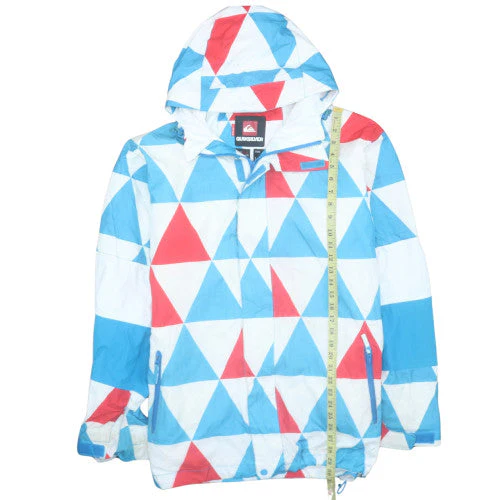 Quiksilver Men's Multicoloured L Hooded Windbreaker Jacket - Image 3