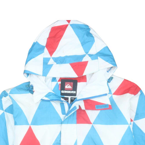 Quiksilver Men's Multicoloured L Hooded Windbreaker Jacket - Image 8