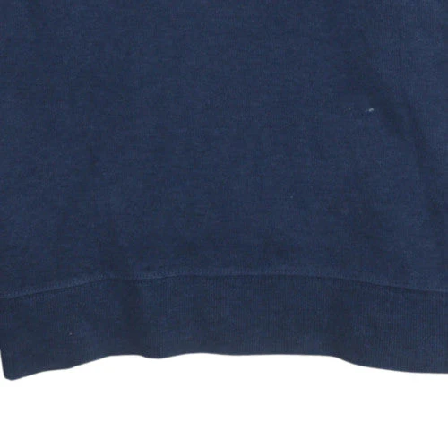Ralph Lauren Men’s Blue Cotton Henley Jumper L Long Sleeve - Image 7