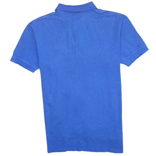 Ralph Lauren Men's Blue Cotton Polo Shirt Size L - Image 4