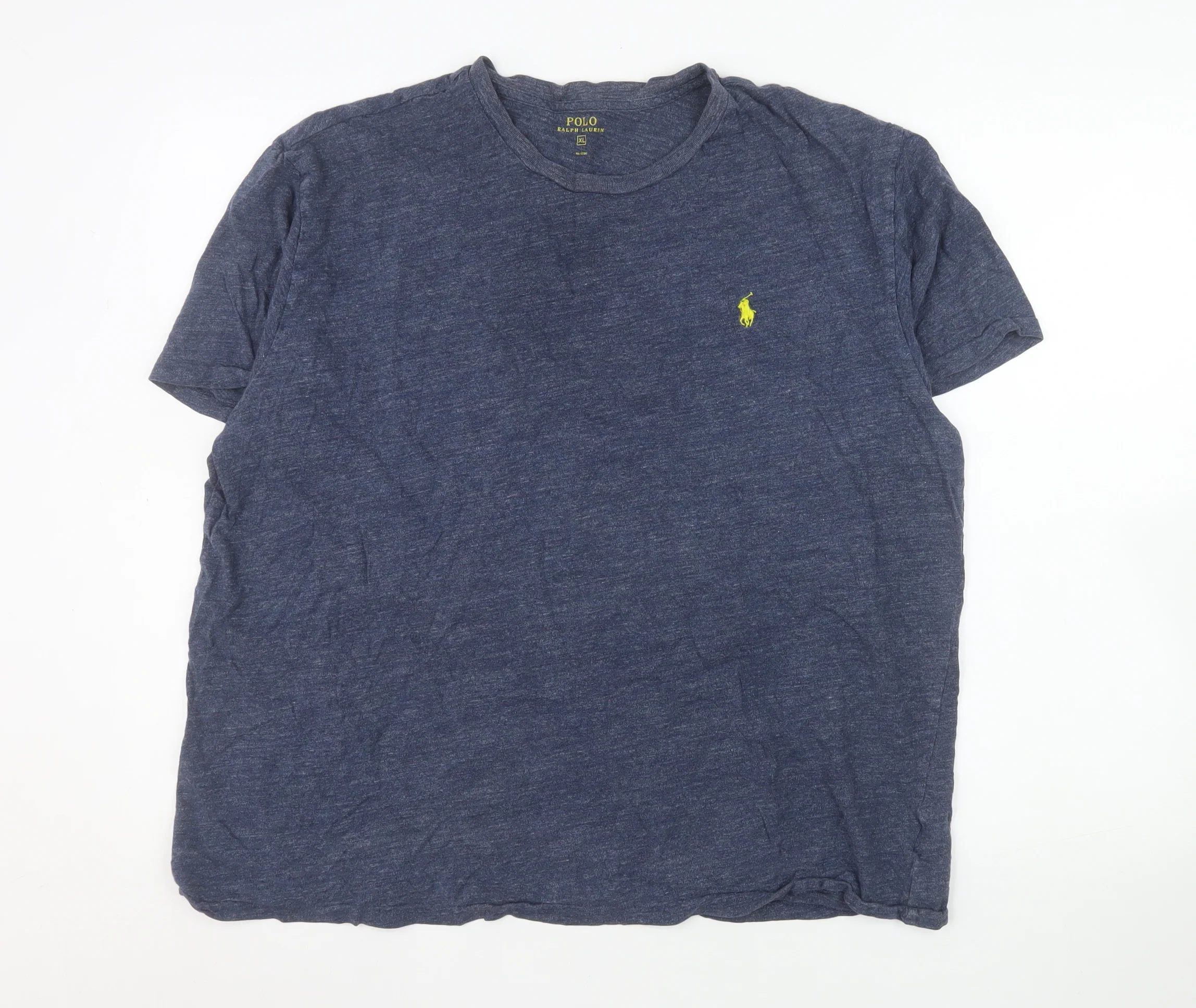 Ralph Lauren Men's Blue XL Crew Neck Cotton T-Shirt