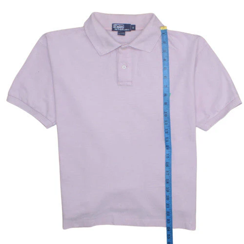 Ralph Lauren Men's Pink Cotton Polo Shirt Size S Preppy Style - Image 3