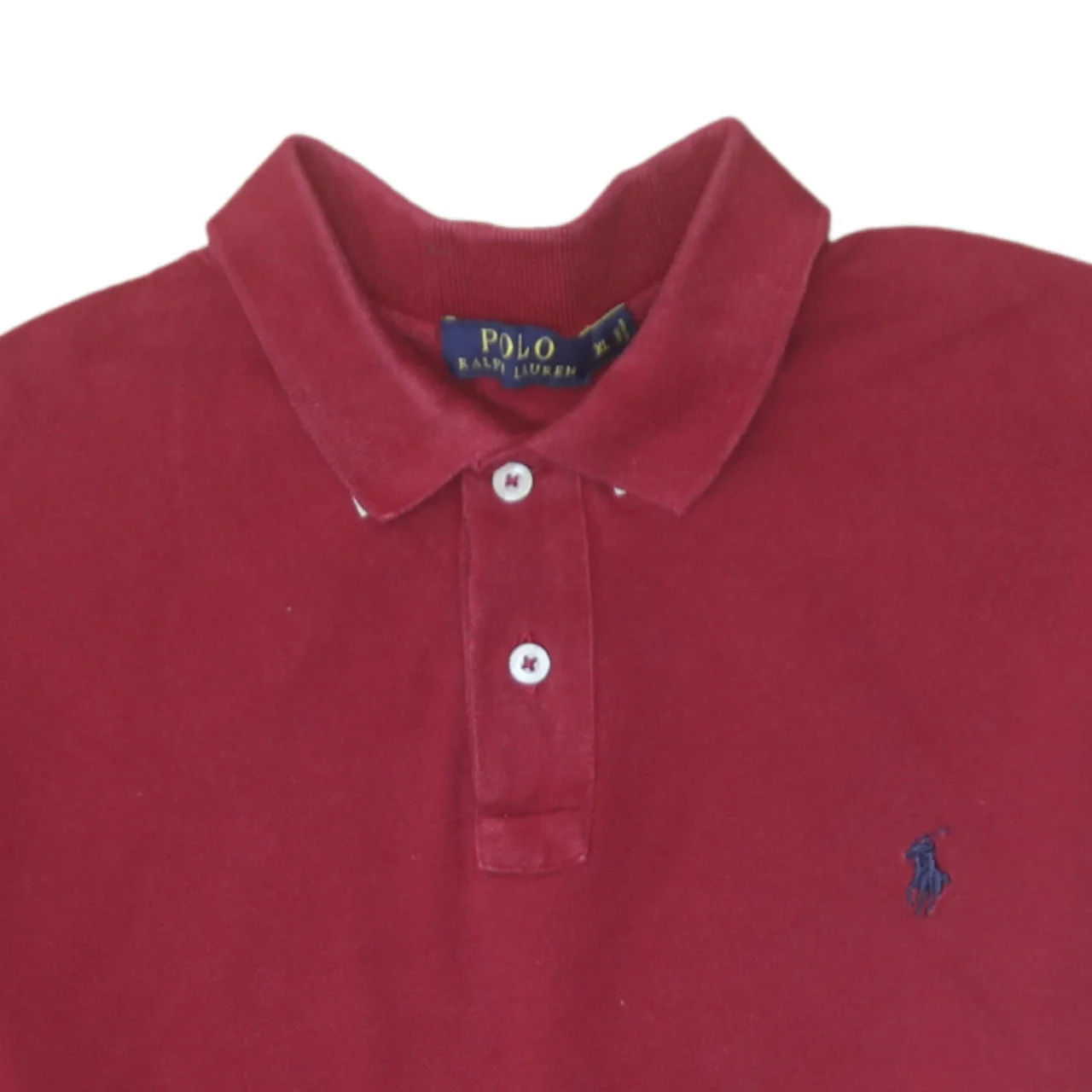 Ralph Lauren Men's Red XL Cotton Polo Shirt Classic Fit - Image 8