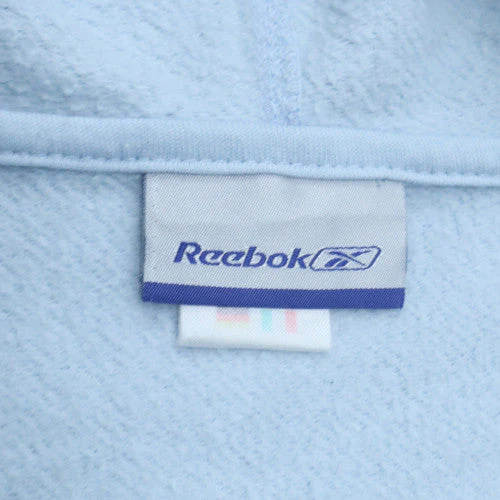 Reebok Men’s Blue Full Zip Hoodie Size M Sports Fleece - Image 5