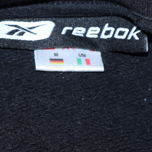 Reebok Men's Black Cotton Crew Neck Pullover Sweatshirt L - Image 5