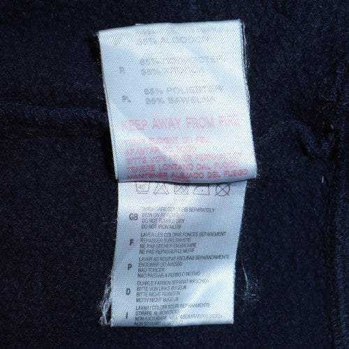 Reebok Men's Blue Crew Neck Pullover Sweatshirt L Sports Style - Image 6