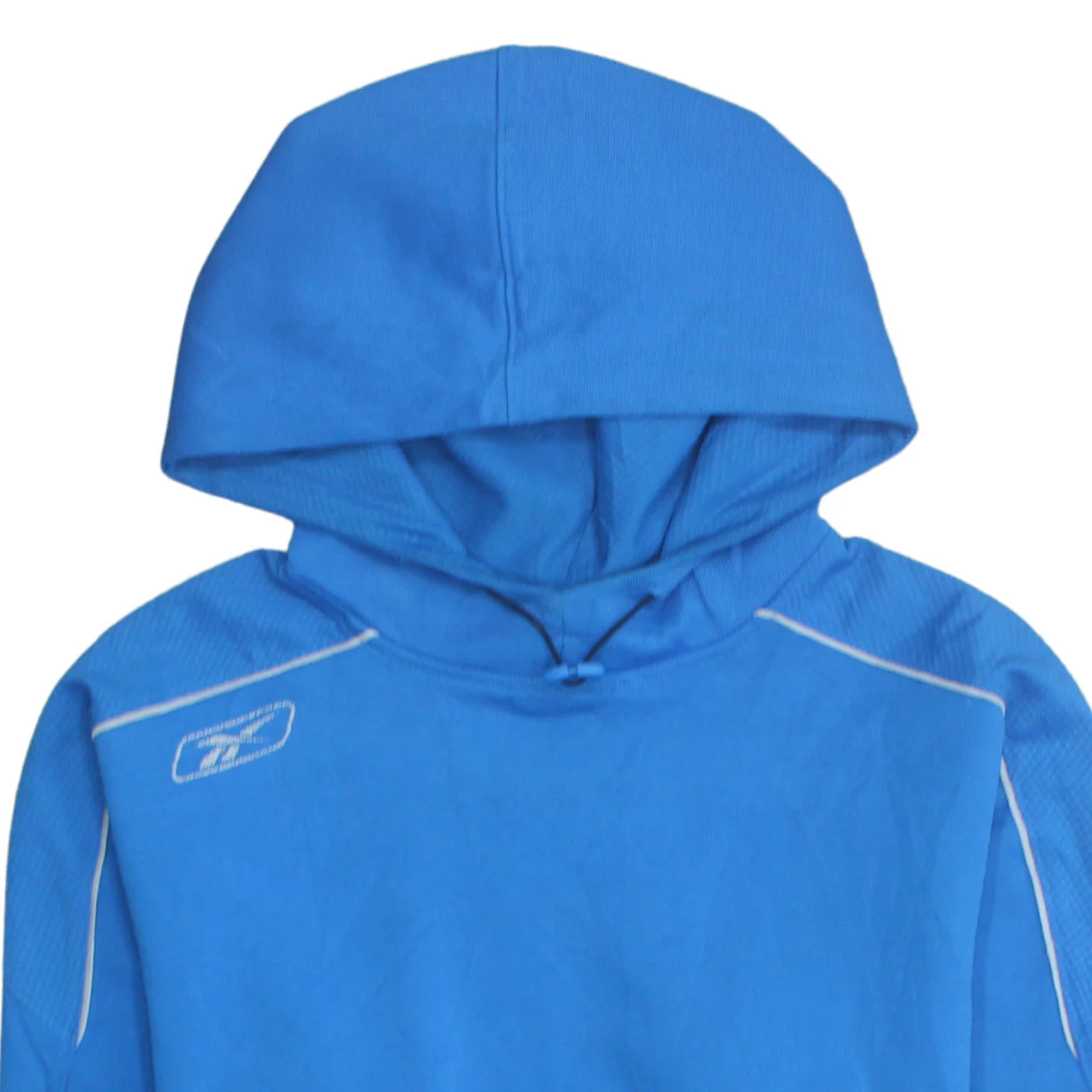 Reebok Men's Blue Pullover Hoodie Size M Lightweight Sportswear - Image 7
