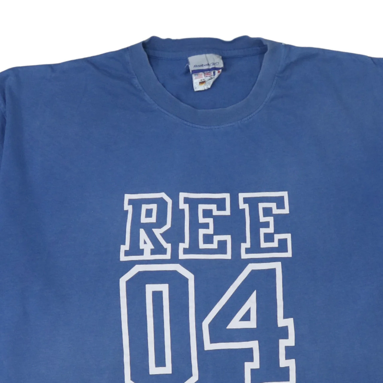 Reebok Men's Blue XL Sports Graphic Print Cotton T-Shirt - Image 7