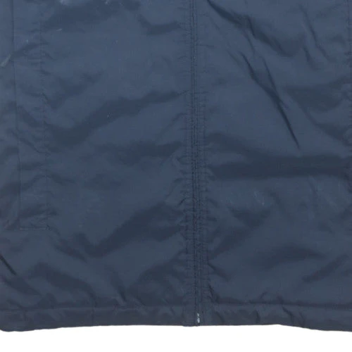 Reebok Mens Navy 2XL Hooded Windbreaker Jacket with Full Zip - Image 6