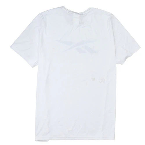 Reebok Men's White 2XL Speedwick Athletic Crew Neck T-Shirt - Image 4
