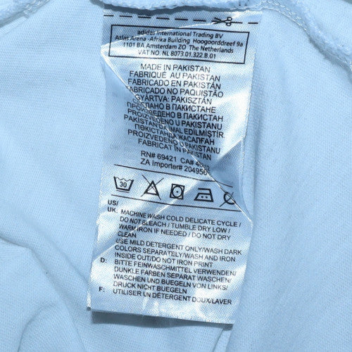 Reebok Men's White Crew Neck Graphic Logo Short Sleeve T-Shirt M - Image 6