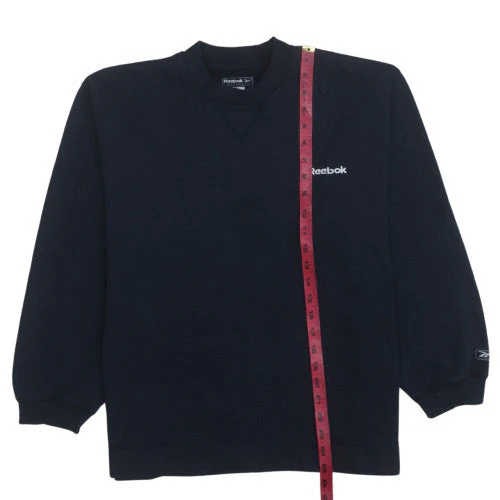 Reebok Women’s Black Crew Neck Pullover Sweatshirt Size 14 - Image 2