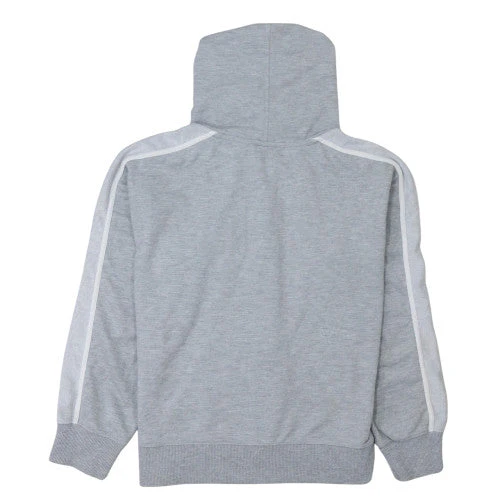 Reebok Womens Grey Full Zip Hoodie Size M Classic Logo Sportswear - Image 4