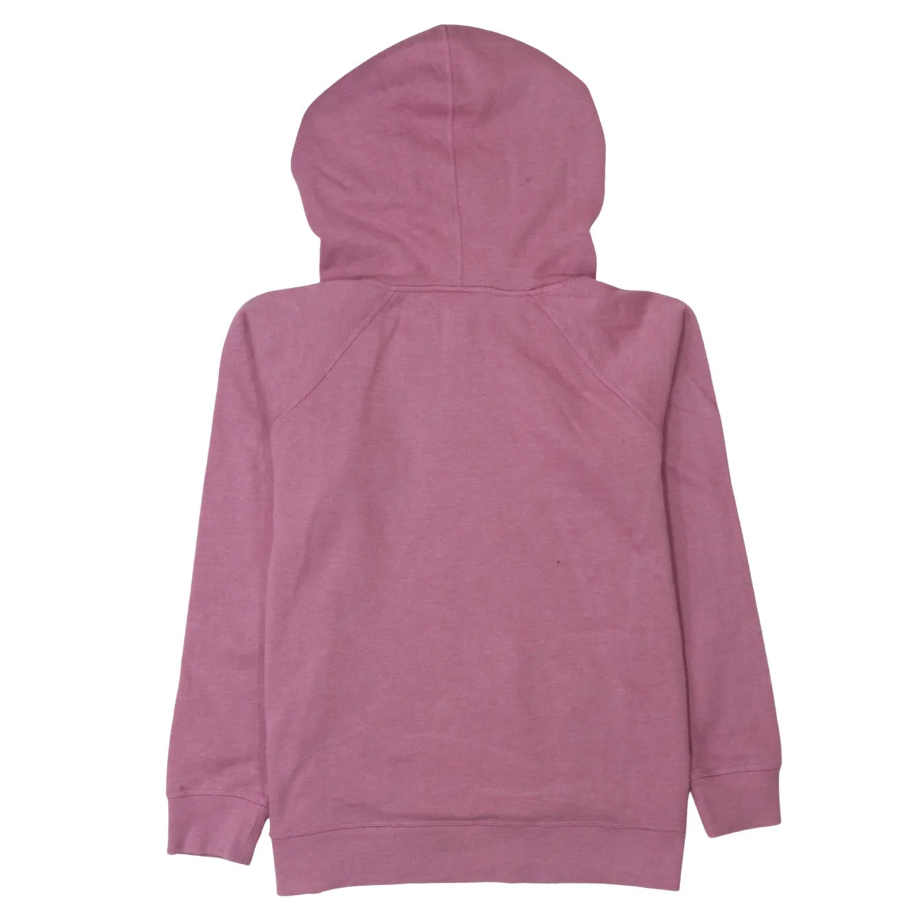 Reebok Womens Pink Pullover Hoodie Sweatshirt L Hooded Logo Casual - Image 4