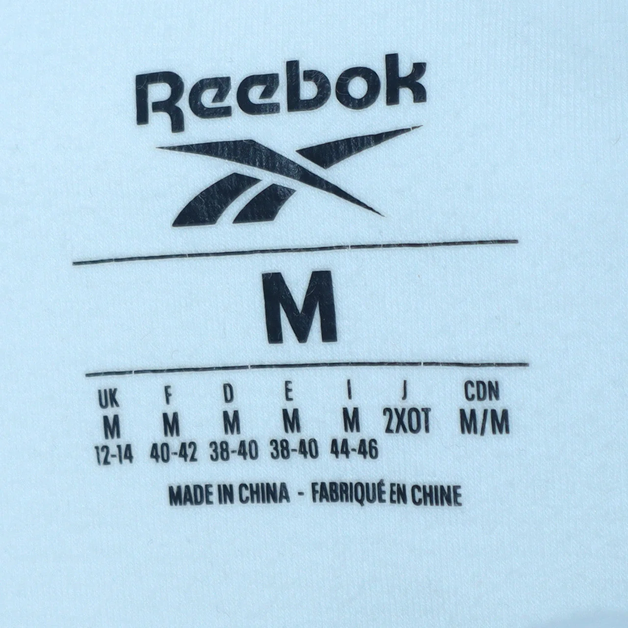 Reebok Womens White 1/4 Zip Fleece Sweatshirt M - Image 5