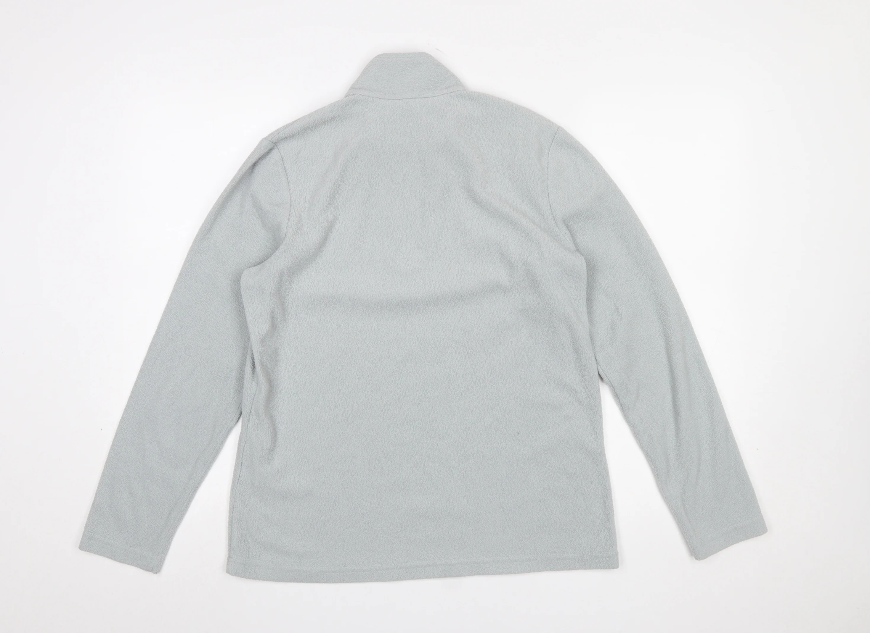 Regatta Great Outdoors Women Grey 1/2 Zip Fleece Sweatshirt UK 12 - Image 3