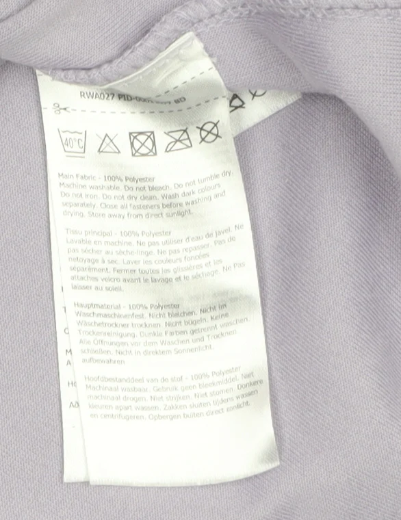 Regatta Great Outdoors Women’s Lilac 1/2 Zip Fleece Sweatshirt UK 10 - Image 4