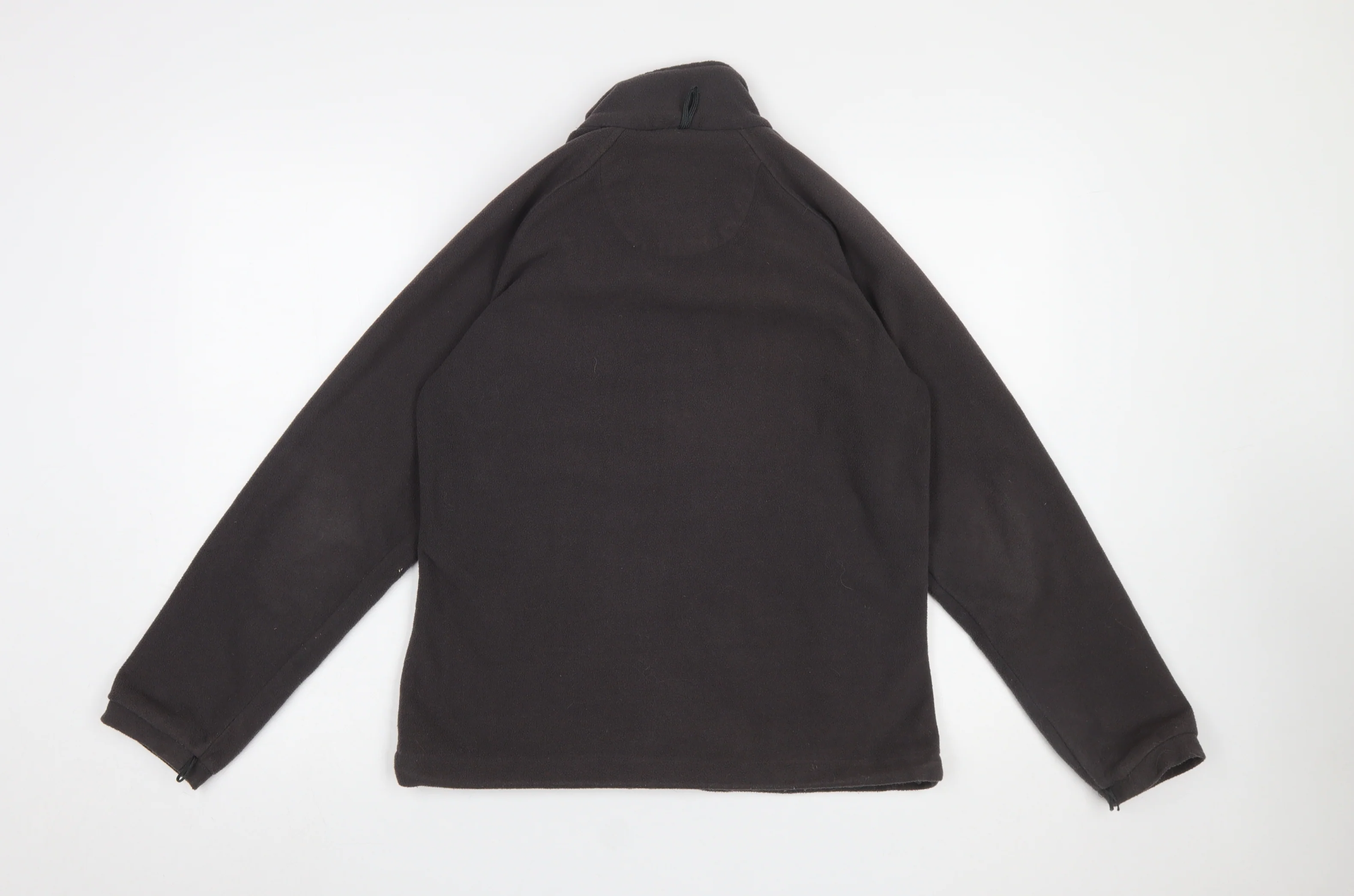 Regatta Men’s Black Fleece Full Zip Jacket 34in Regular Fit - Image 3
