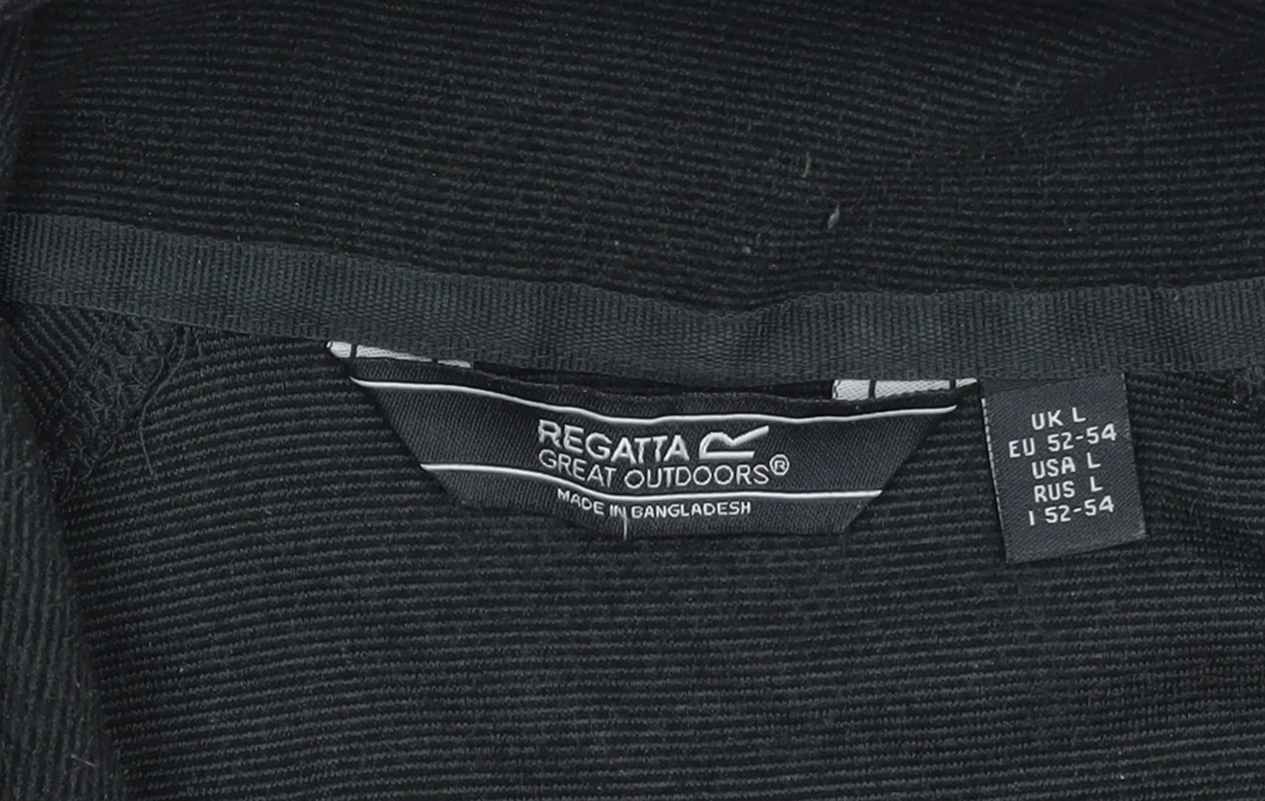 Regatta Men's Black Fleece 1/2 Zip Pullover Sweatshirt L - Image 4