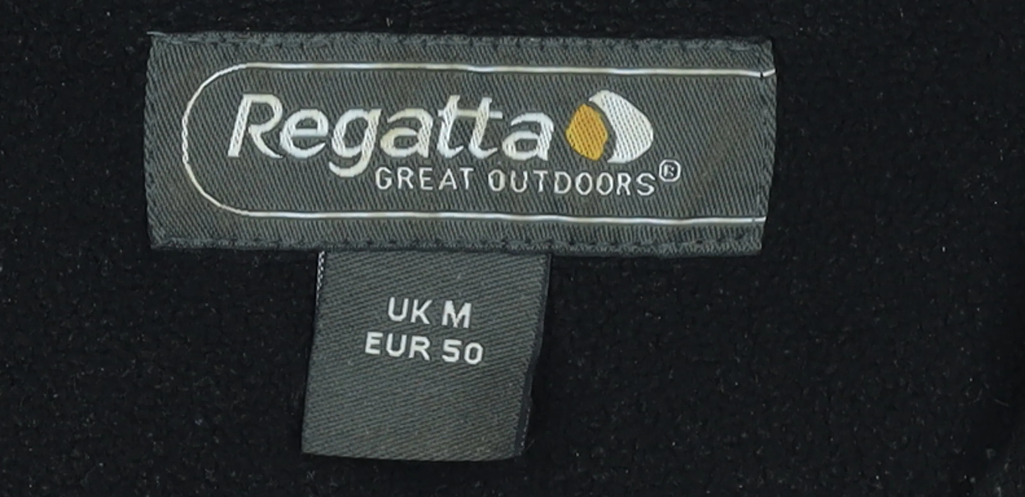 Regatta Men's Black Fleece 1/4 Zip Pullover Sweatshirt M - Image 4