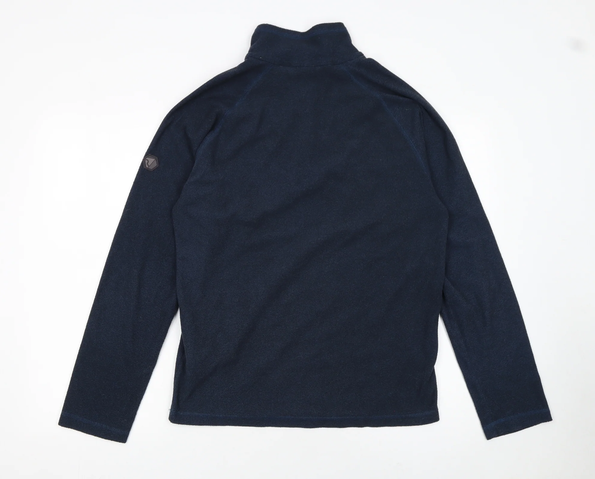Regatta Men's Blue Fleece 1/4 Zip Pullover Sweatshirt Size M - Image 3