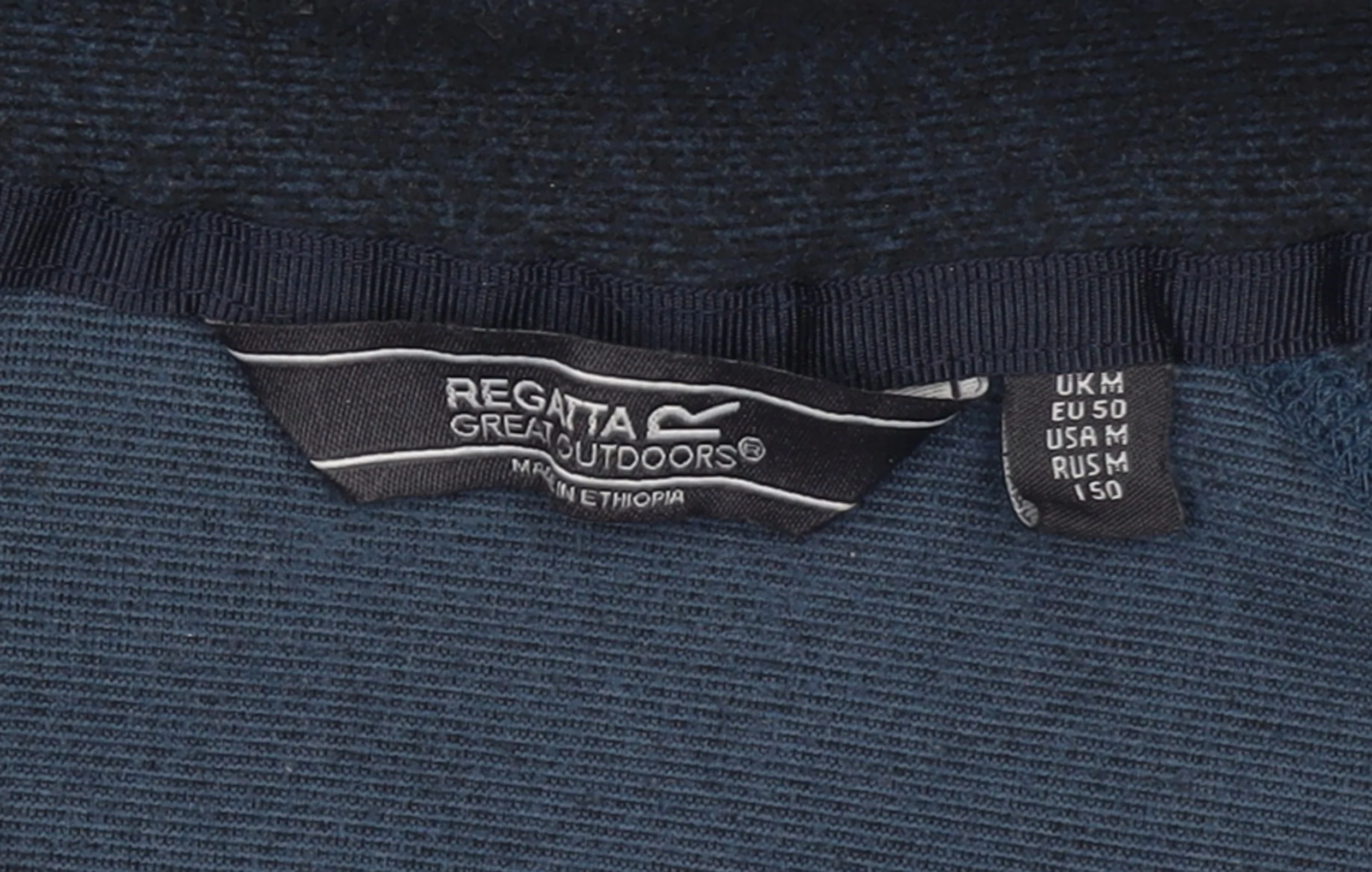 Regatta Men's Blue Fleece 1/4 Zip Pullover Sweatshirt Size M - Image 4