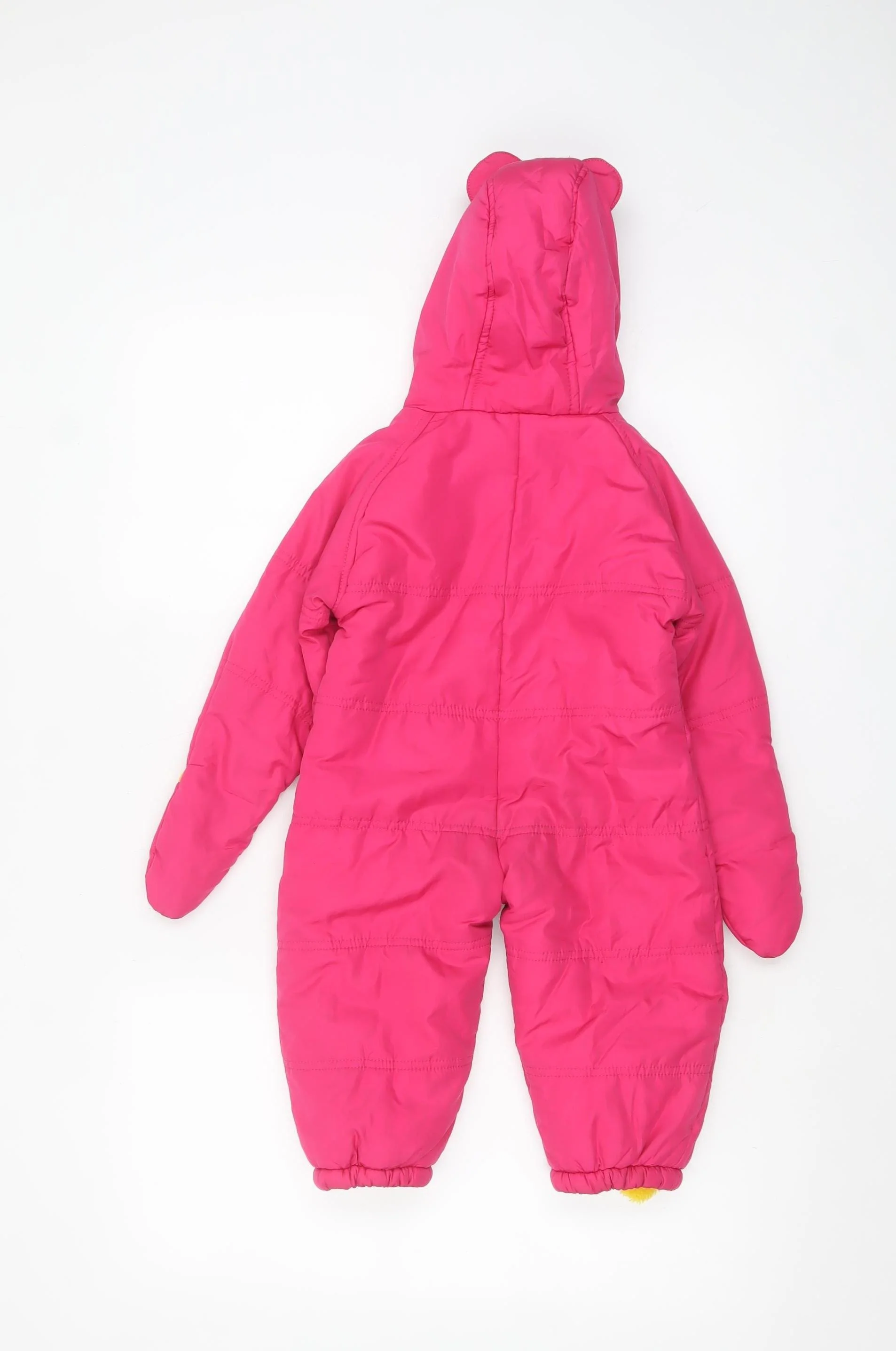 Regatta Unisex Baby Pink Snowsuit 6-12 Months Hooded Waterproof Winter Suit - Image 3