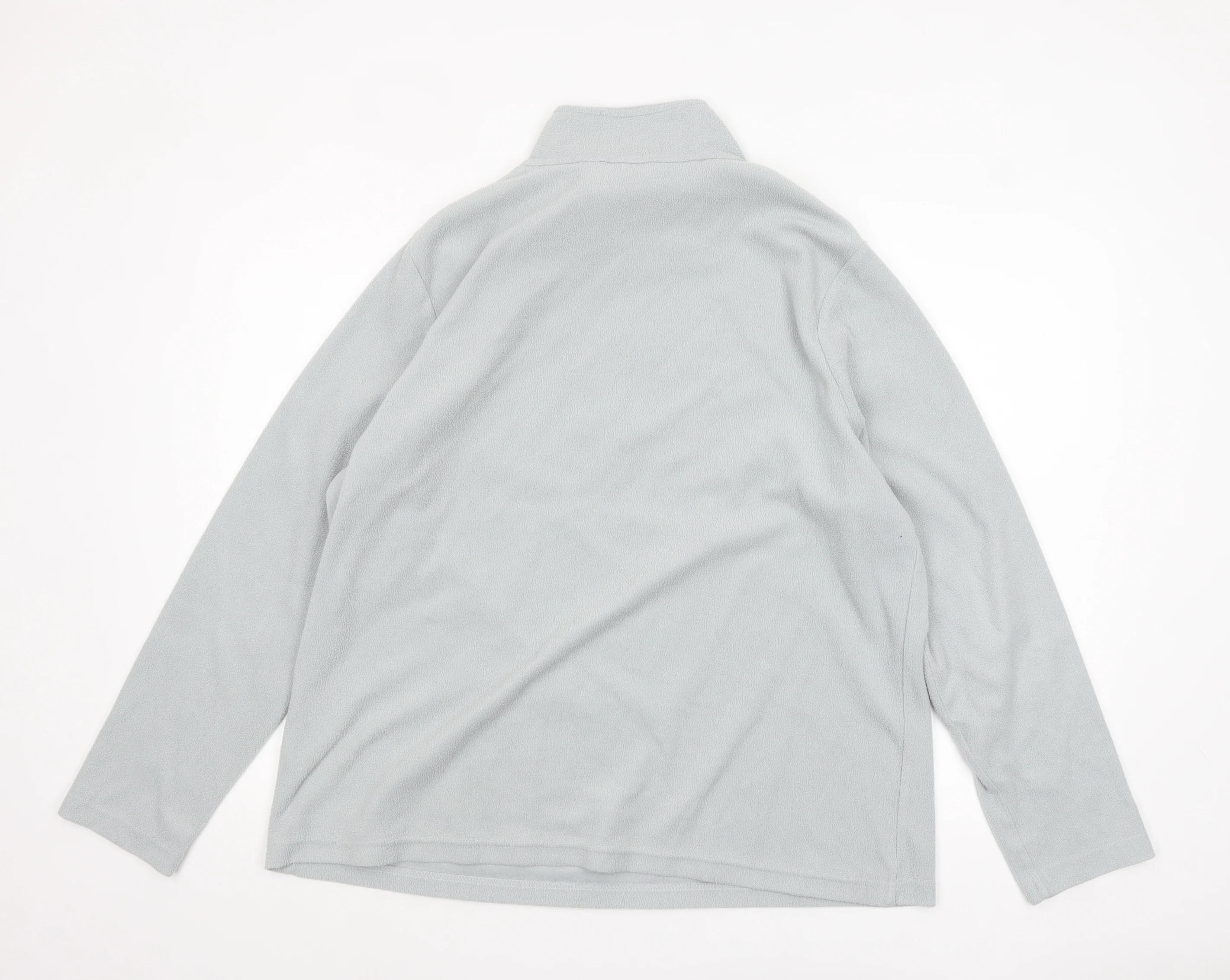 Regatta Women Grey 1/4 Zip Fleece Sweatshirt Size 20 - Image 3