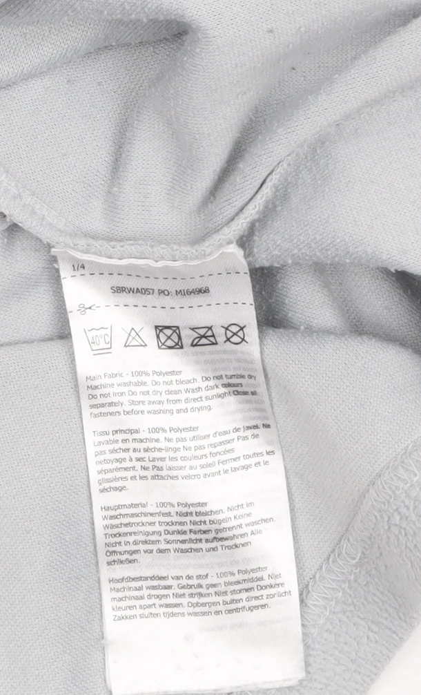 Regatta Women Grey 1/4 Zip Fleece Sweatshirt Size 20 - Image 4