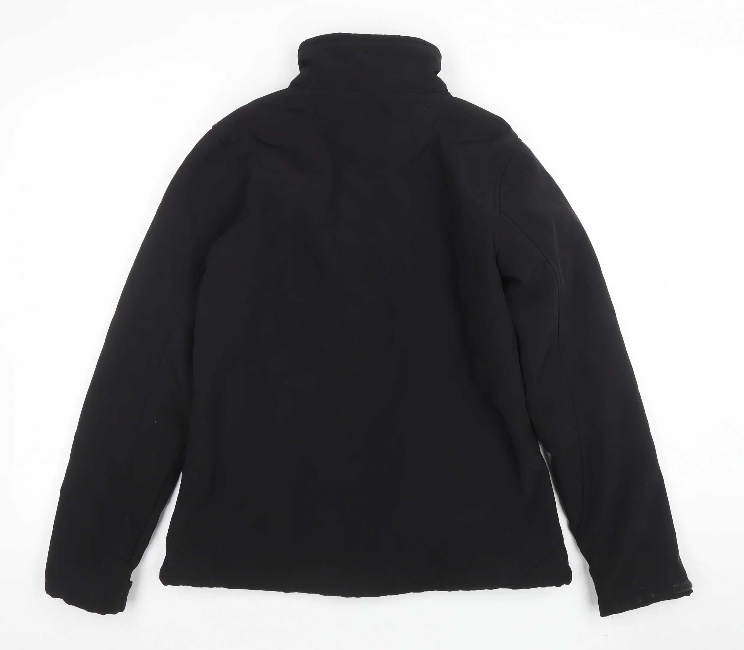 Regatta Womens Black Softshell Jacket Size 12 Water Resistant - Image 3