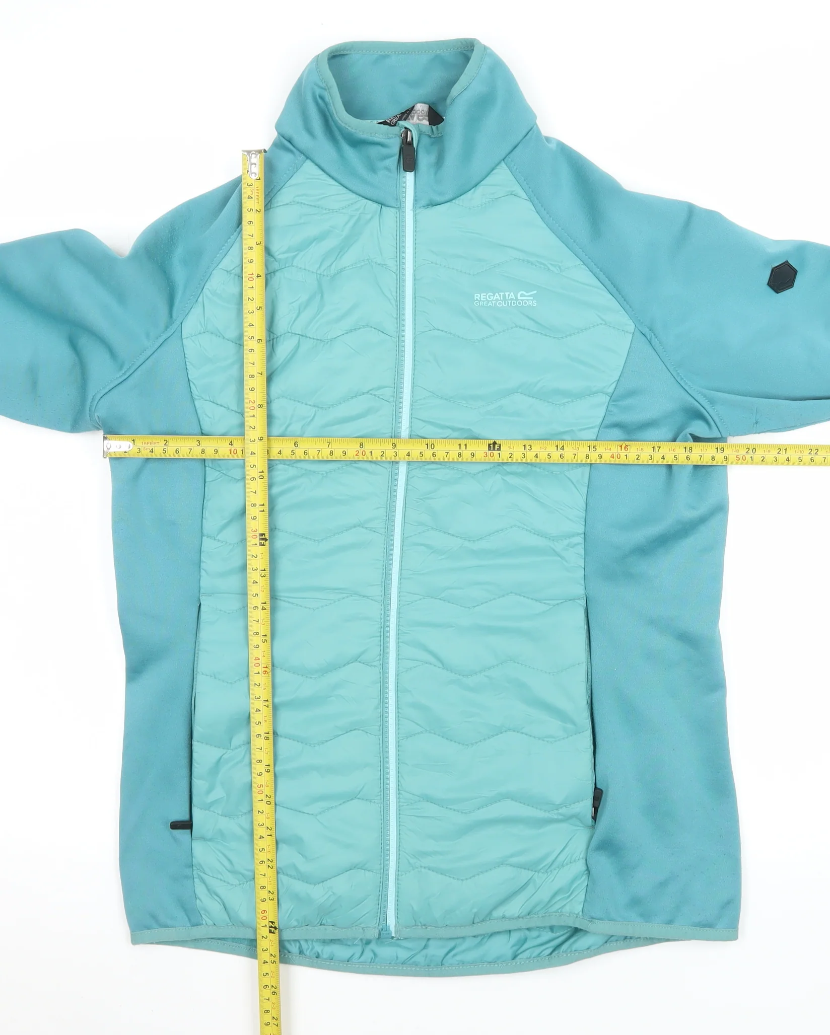 Regatta Women's Blue Lightweight Puffer Softshell Jacket UK 14 - Image 2