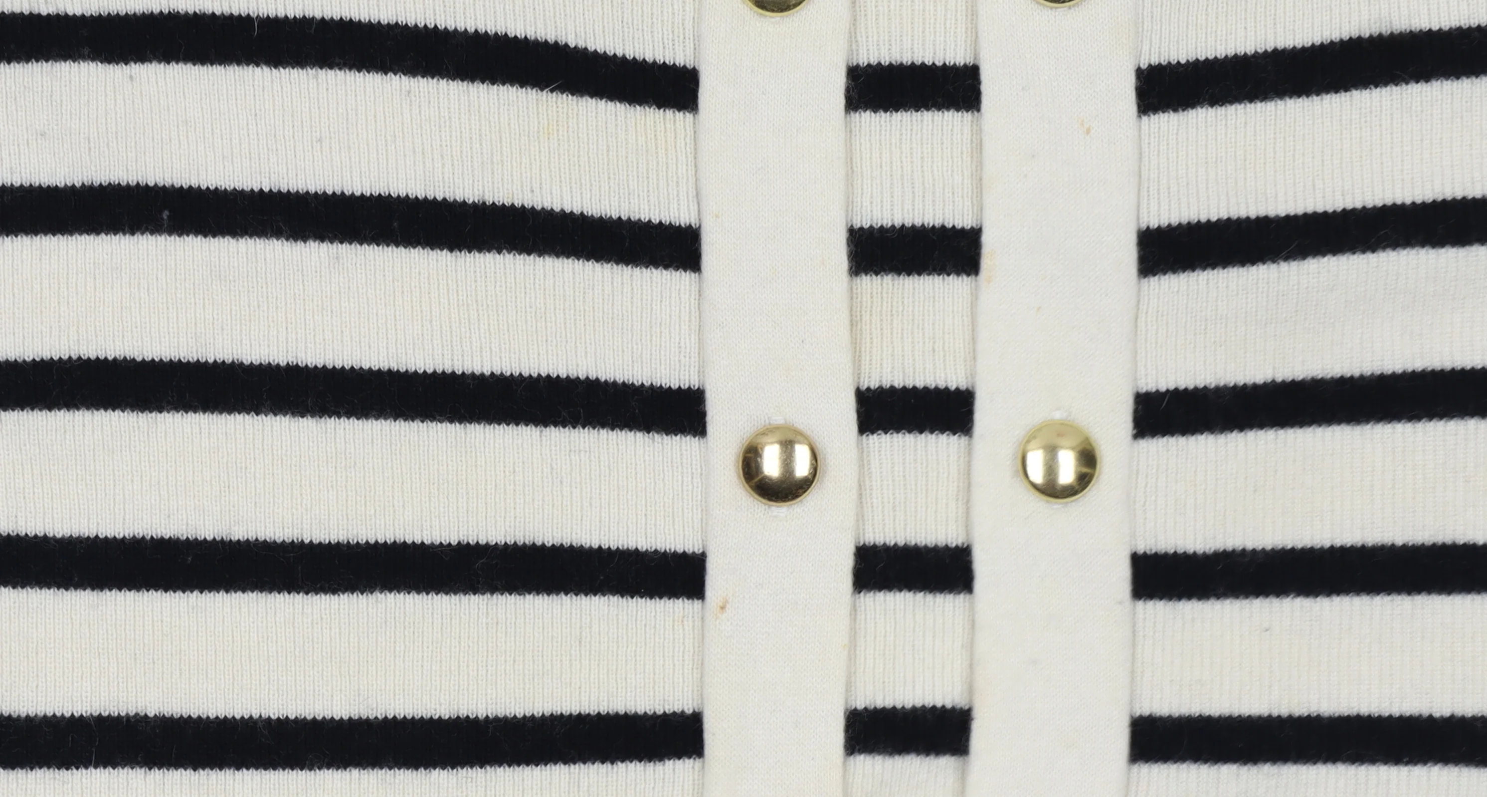 Reiss Women Black Cream Striped Long Sleeve Jumper Dress L - Image 6
