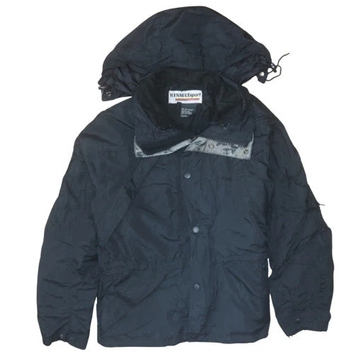 Renaultsport Men’s Black XL Nylon Parka Jacket Hooded Lined