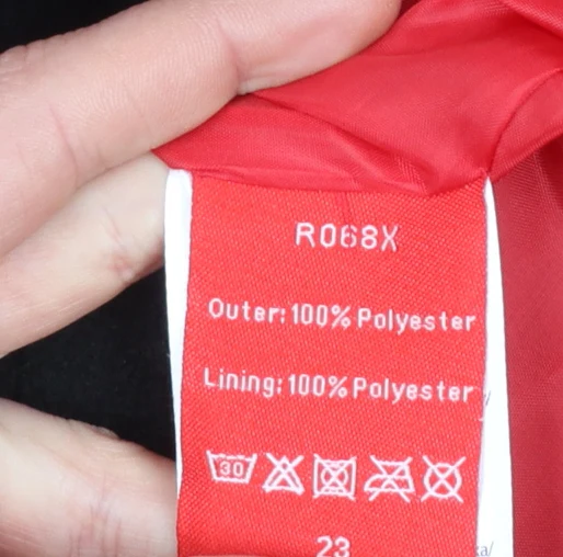 Result Men's Red Waterproof Hooded Parka Jacket L - Image 5