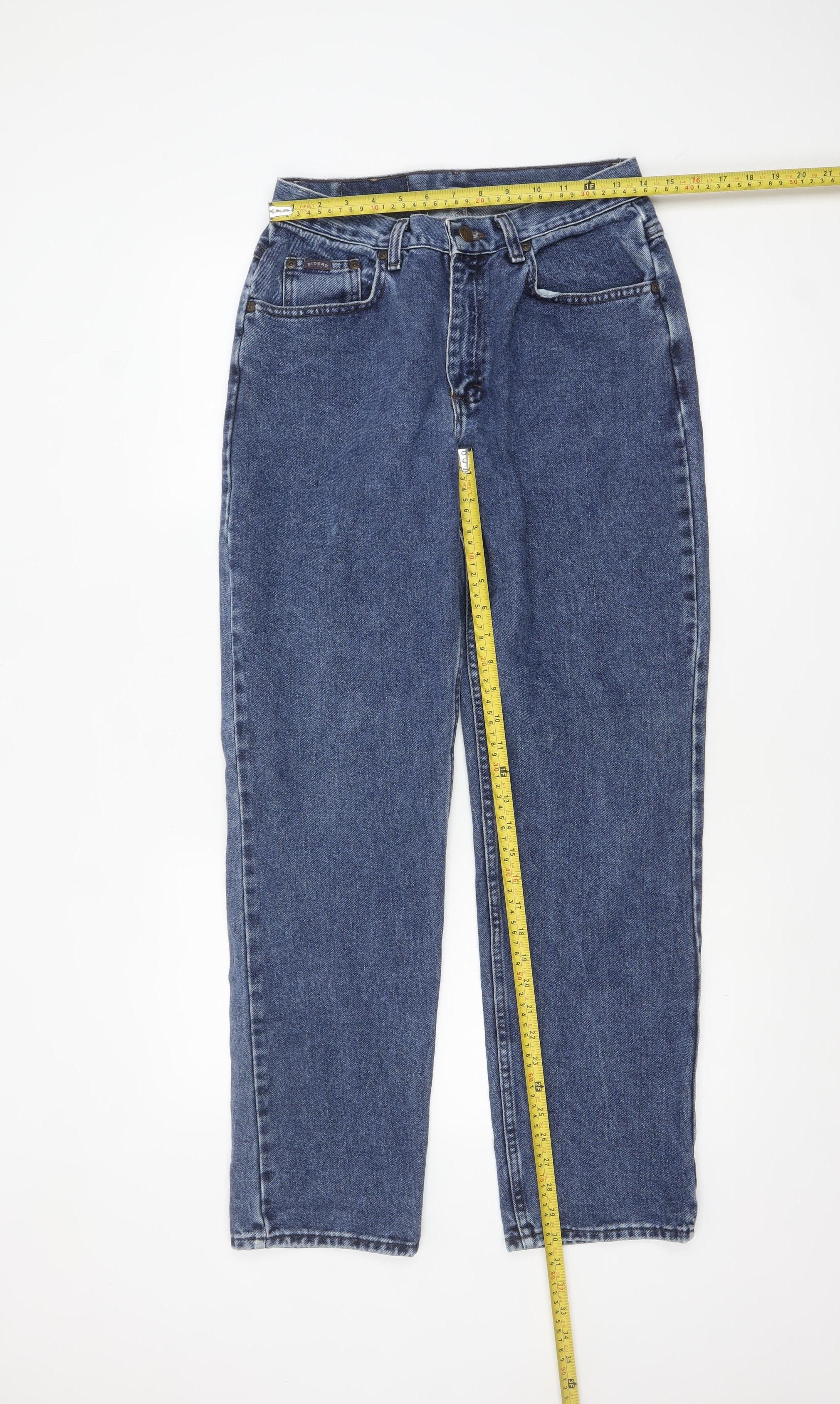 Riders Women’s Blue High Rise Straight Leg Vintage Jeans Size 10 - Image 2