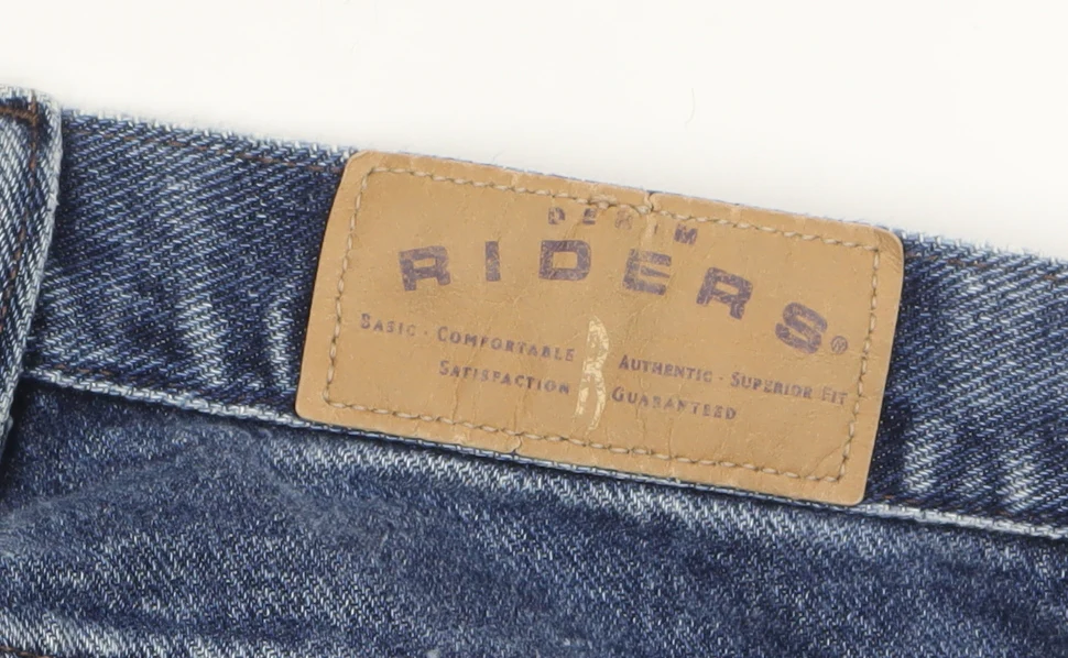 Riders Women’s Blue High Rise Straight Leg Vintage Jeans Size 10 - Image 5