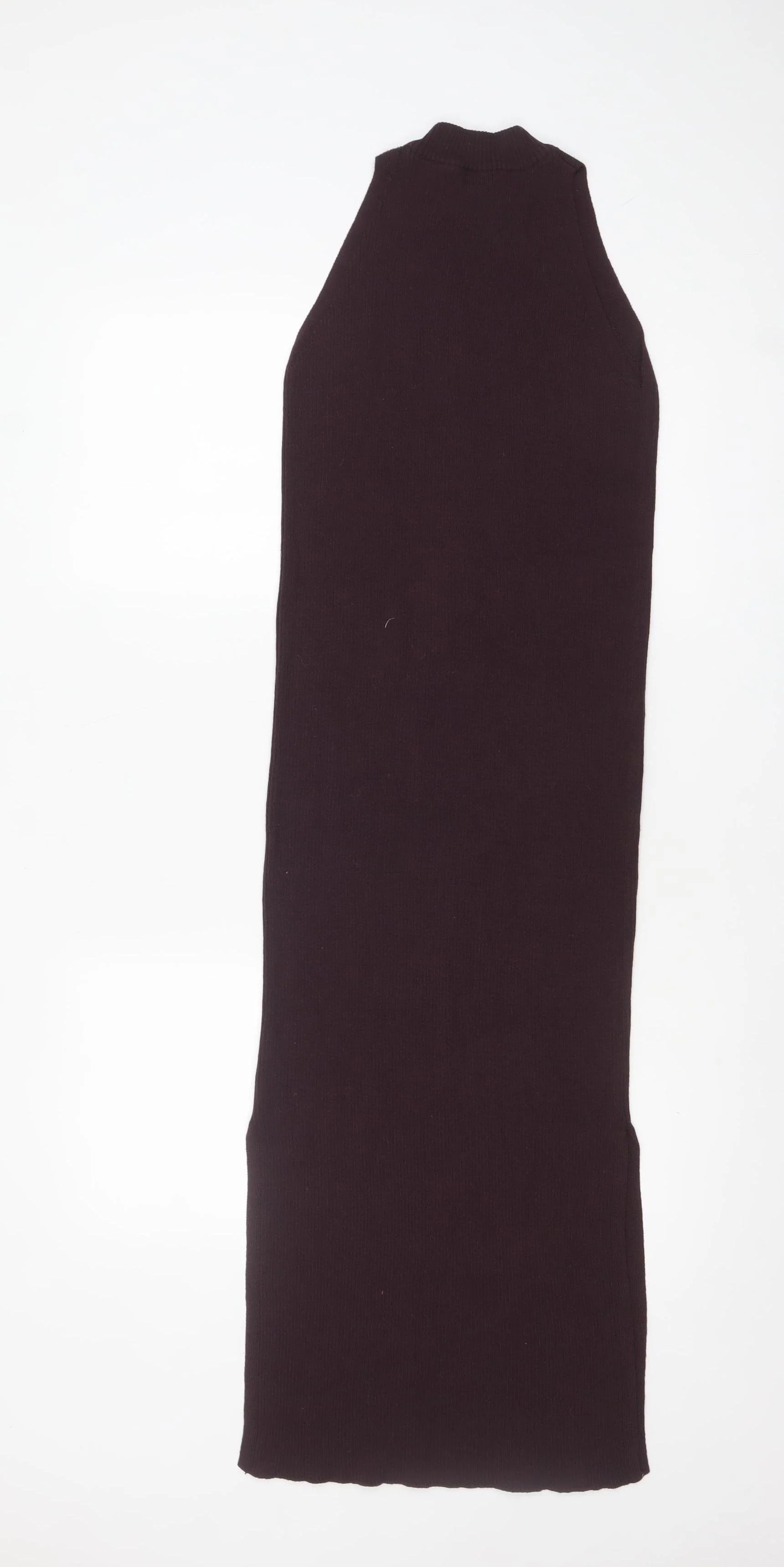 River Island Women’s Brown Sleeveless Bodycon Midi Dress Size 10 - Image 3