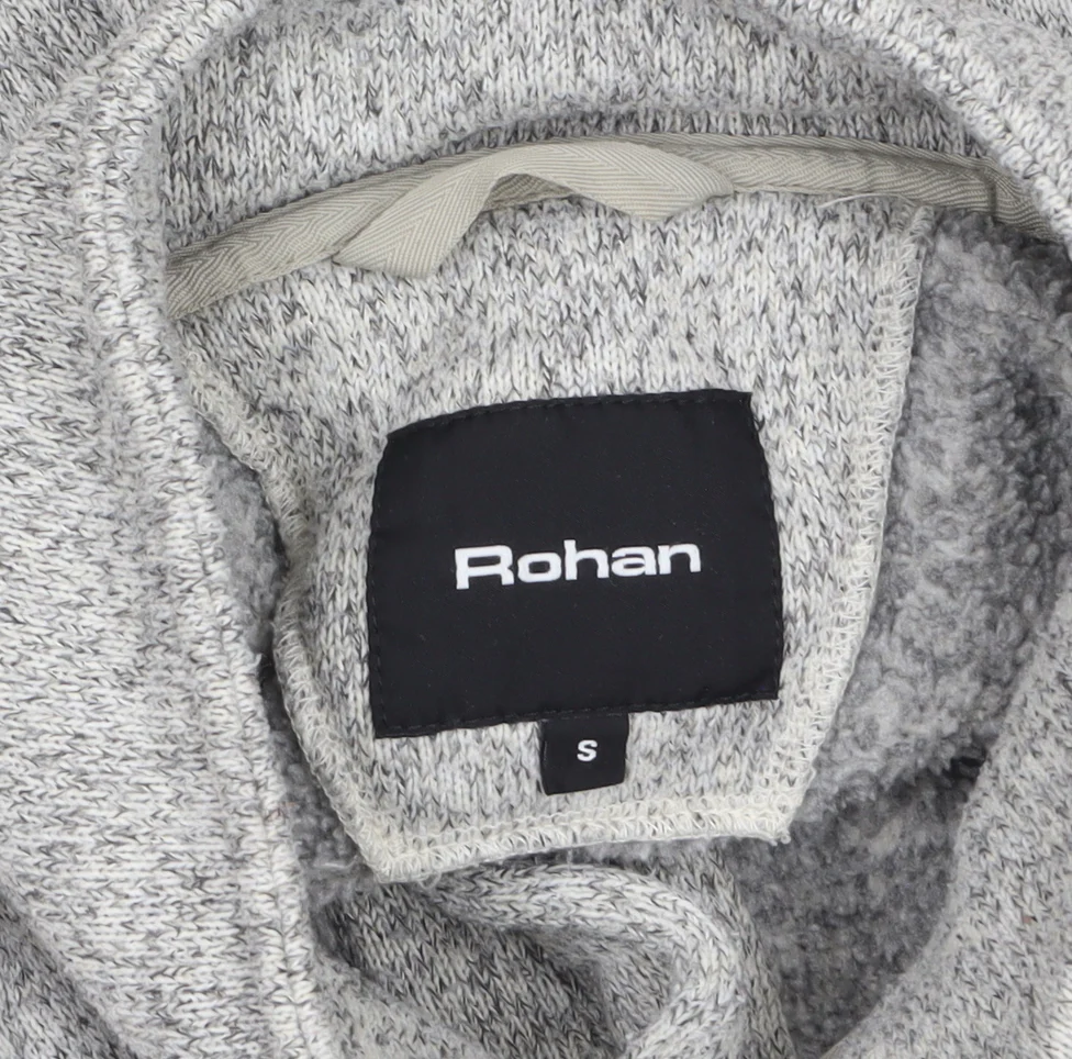 Rohan Women's Grey Fleece Button Jacket Size S Outdoor Casual - Image 5