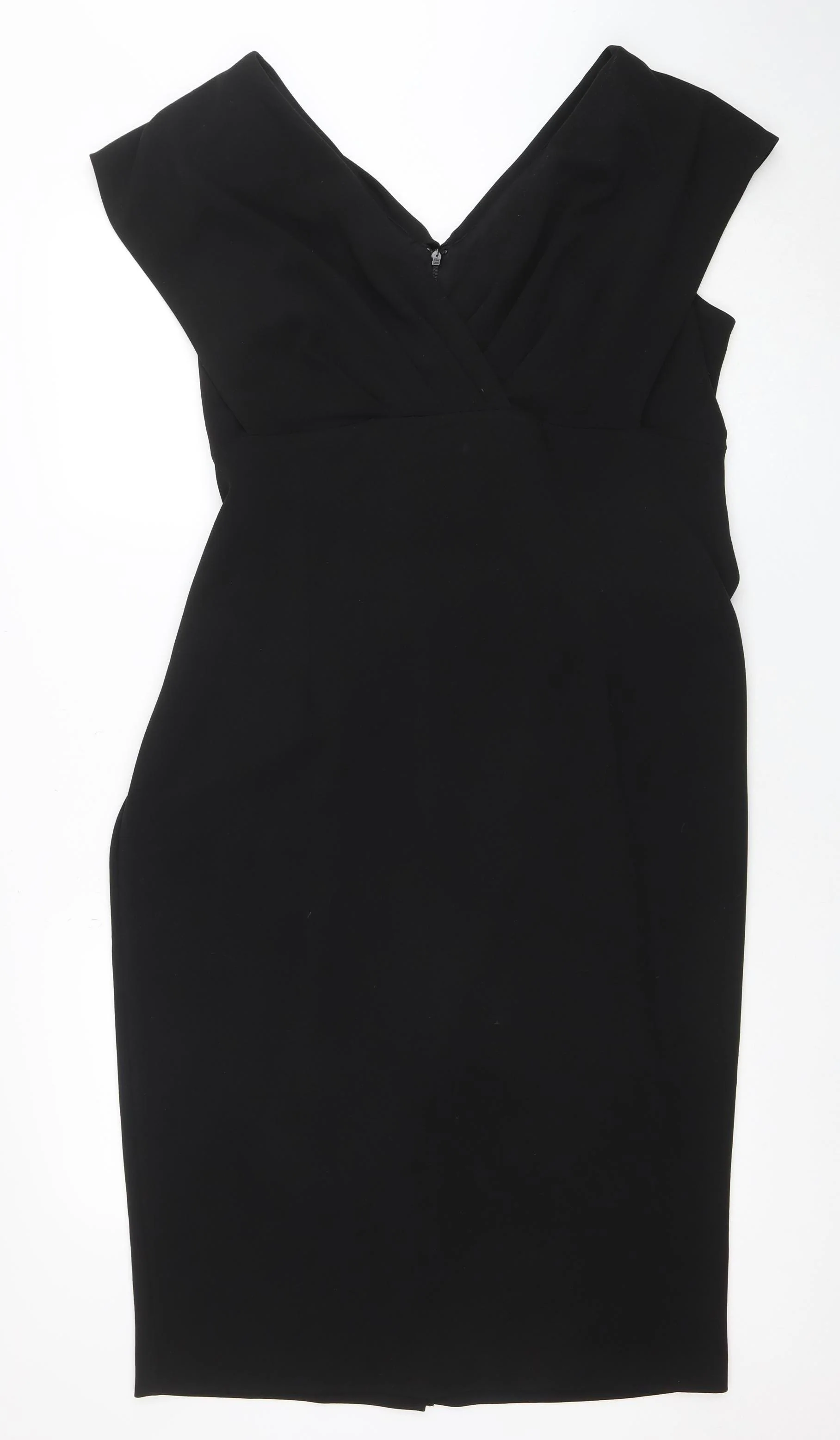 Roman Women’s Black Off Shoulder Bodycon Dress Size 18