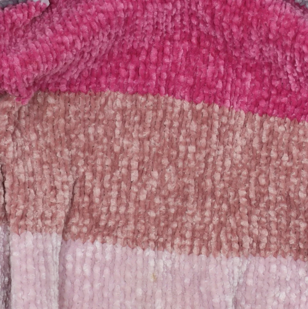 Romeo & Juliet Couture Womens Pink Striped Hooded Pullover Sweatshirt Size S - Image 5