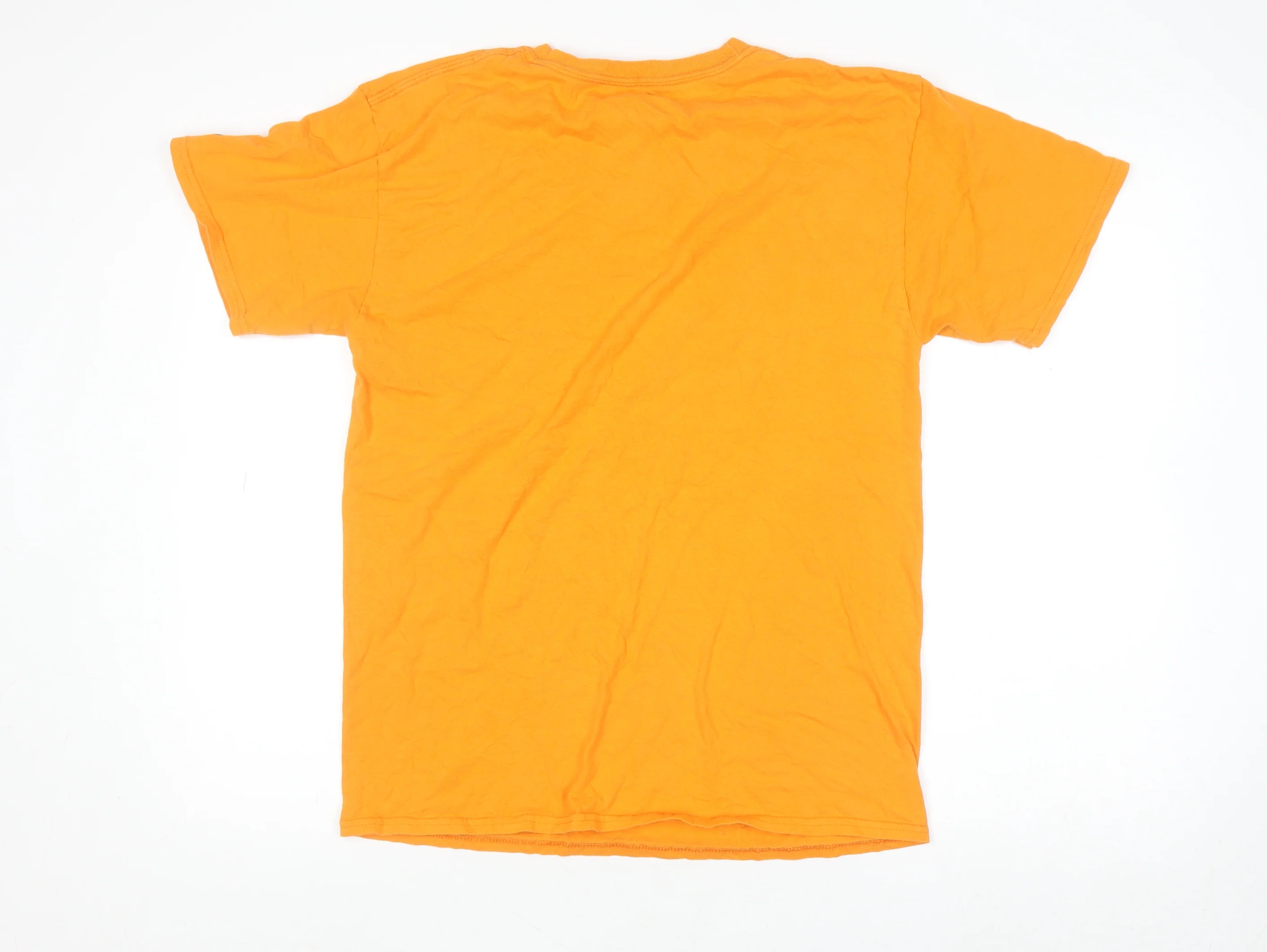 Russell Men's Orange Tennessee Graphic Short Sleeve Cotton T-Shirt Size M - Image 3