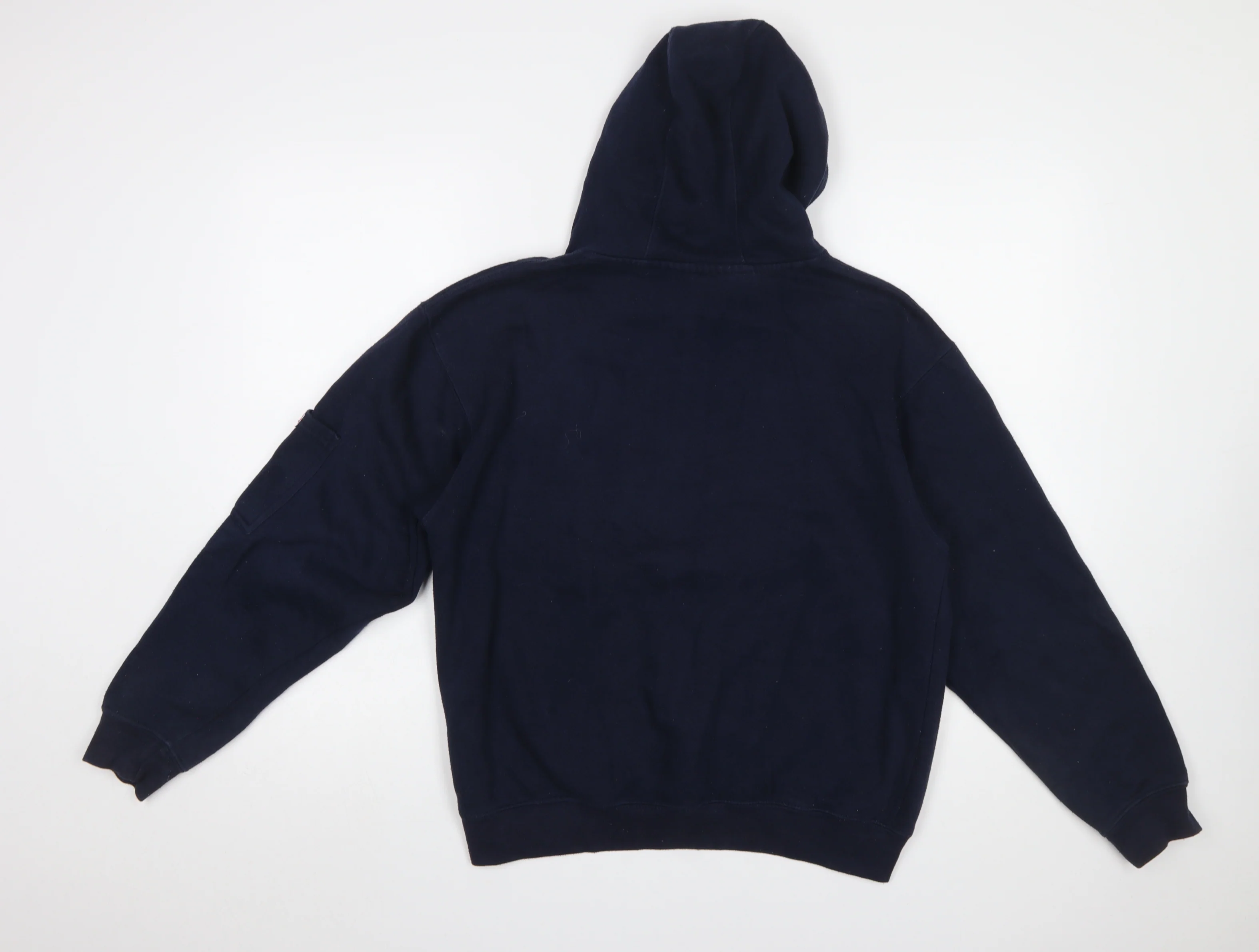S.O.L.L. Womens Navy London England Hoodie XS Pullover Fleece - Image 3