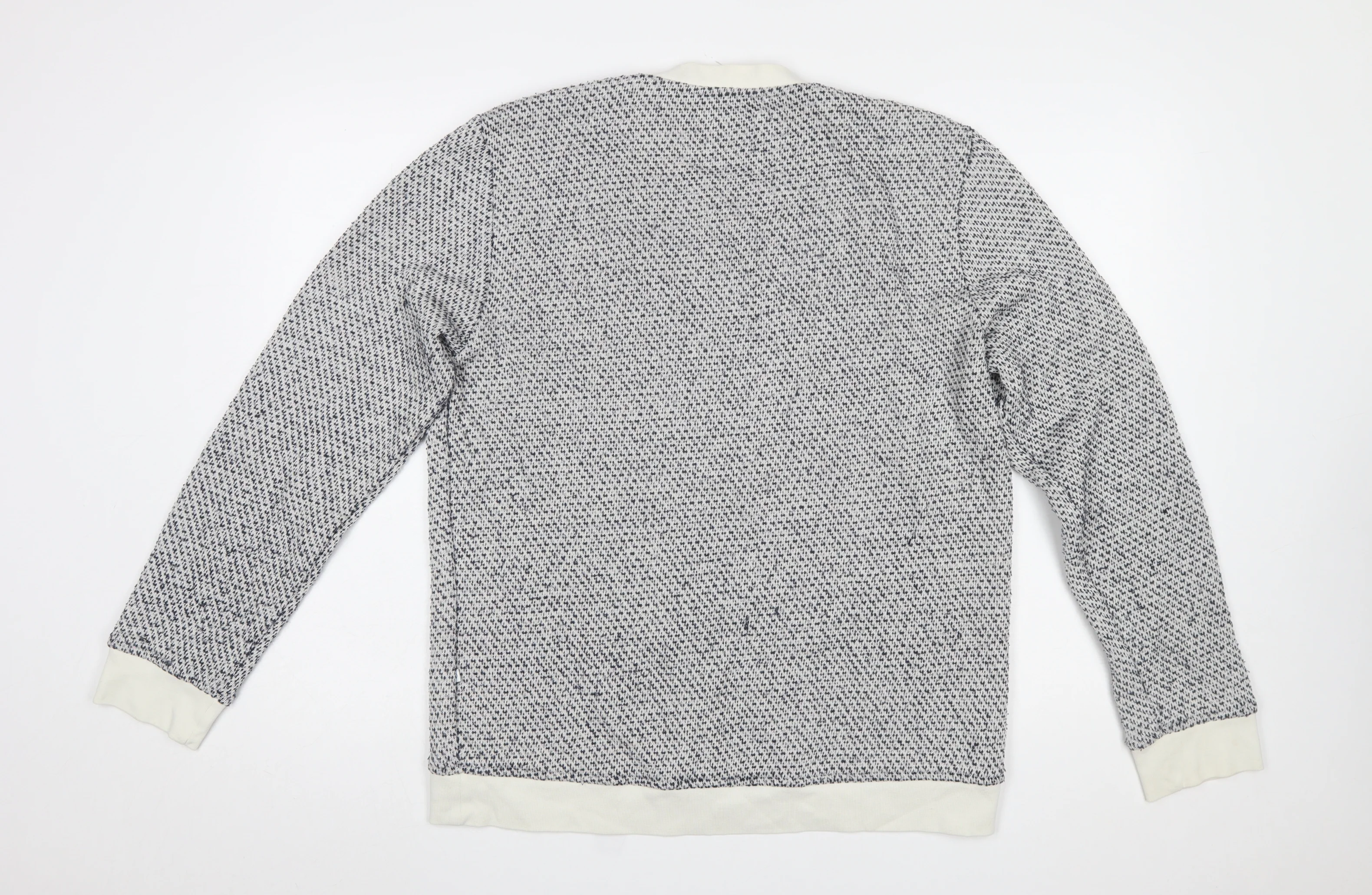 Samsøe Samsøe Men Clear Cotton Knit Crew Neck Jumper Size L - Image 3