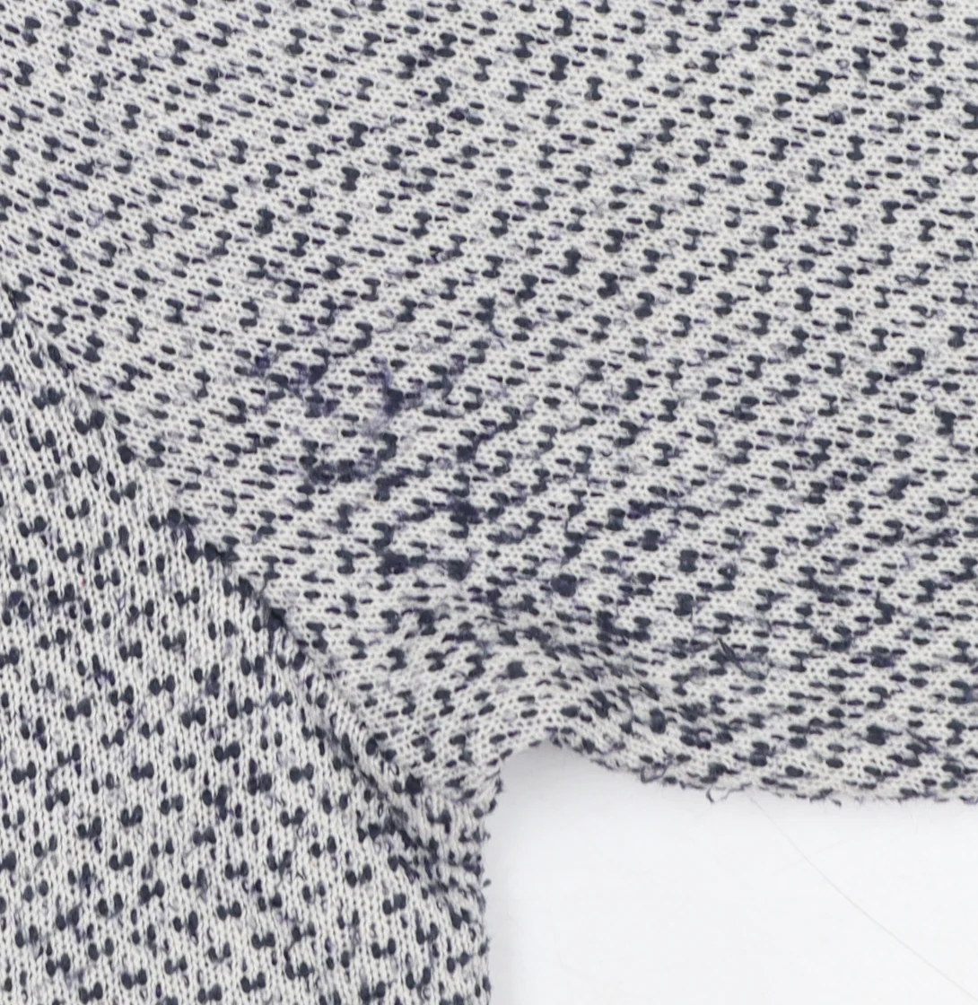 Samsøe Samsøe Men Clear Cotton Knit Crew Neck Jumper Size L - Image 6