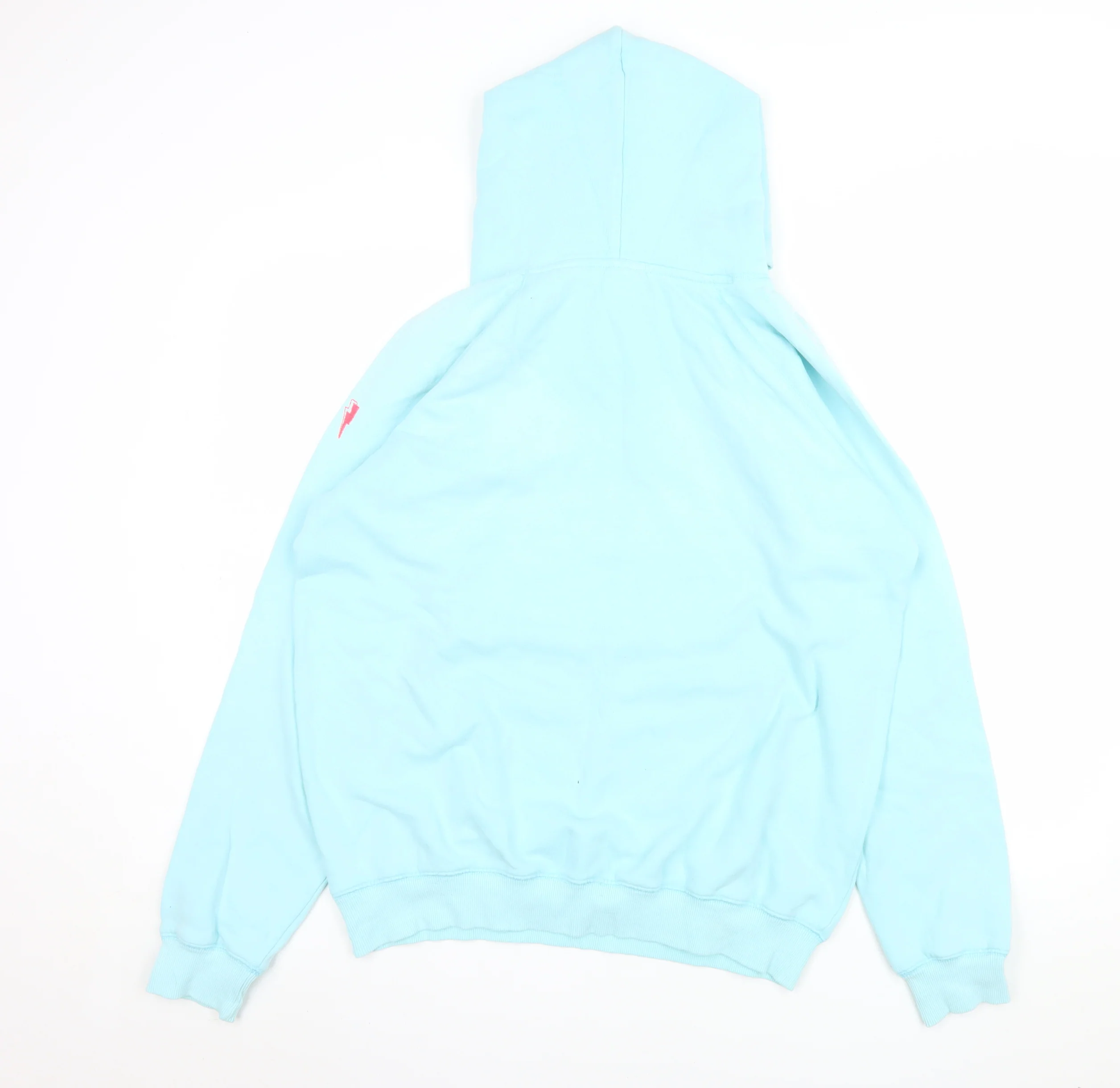 Scamp & Dude Men's Blue Pullover Hoodie L Graphic Cotton - Image 3