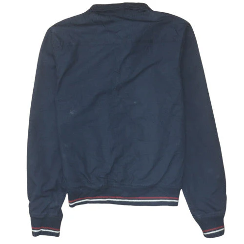 Schott Men's Blue Cotton Bomber Jacket M Classic Casual Zip-Up - Image 4