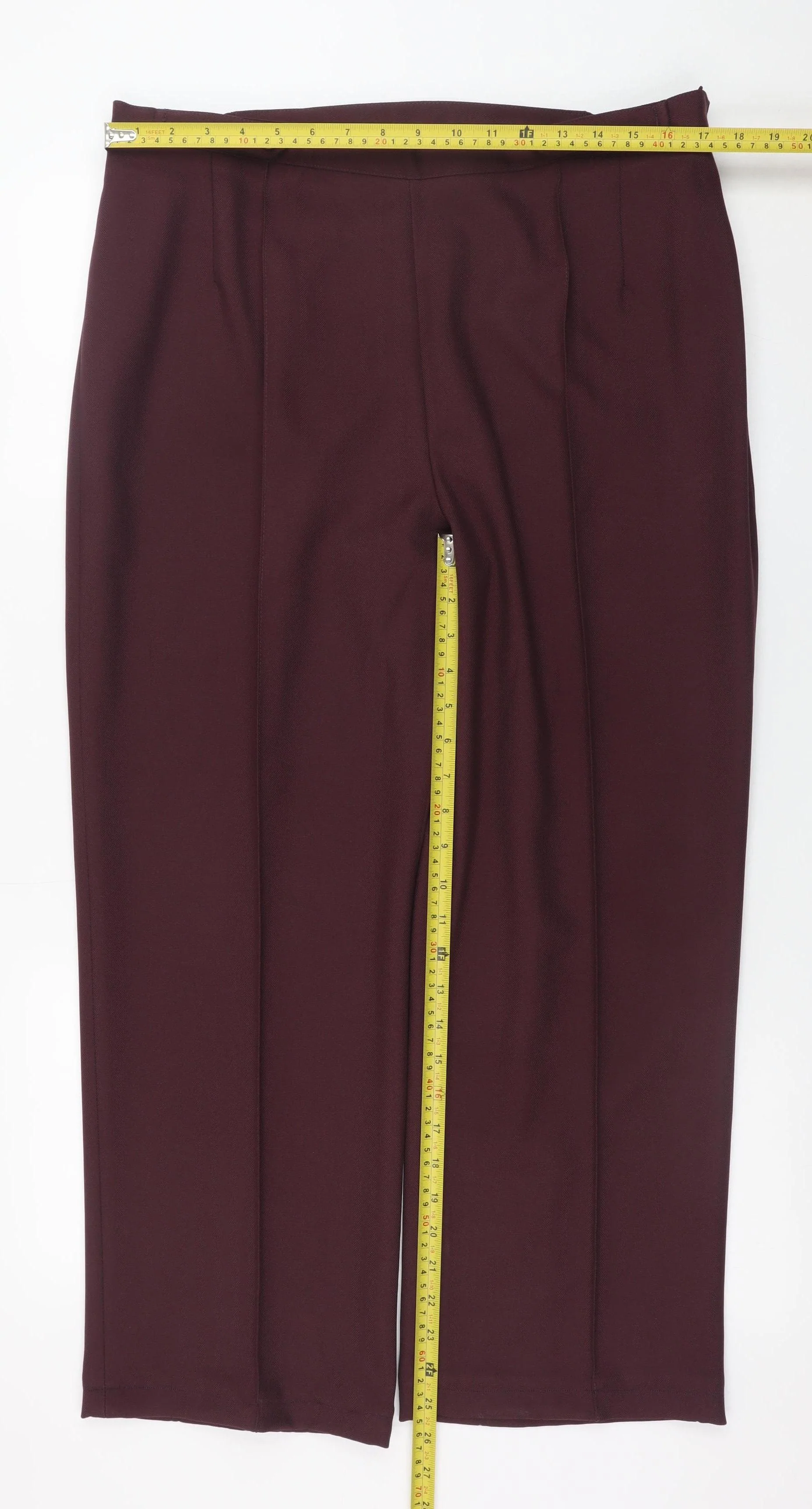 Separates Women Brown Size 18 Dress Pants Straight Leg Trousers - Image 2