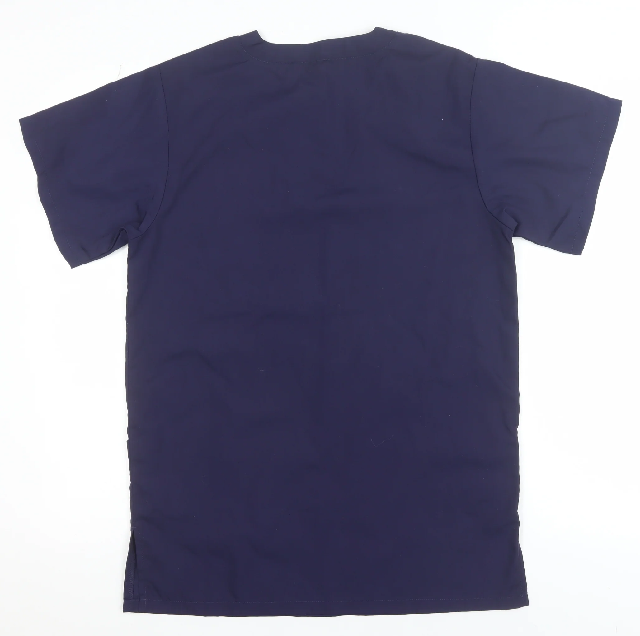 Simon Jersey Women's Blue V-Neck Basic Workwear Top XS - Image 3