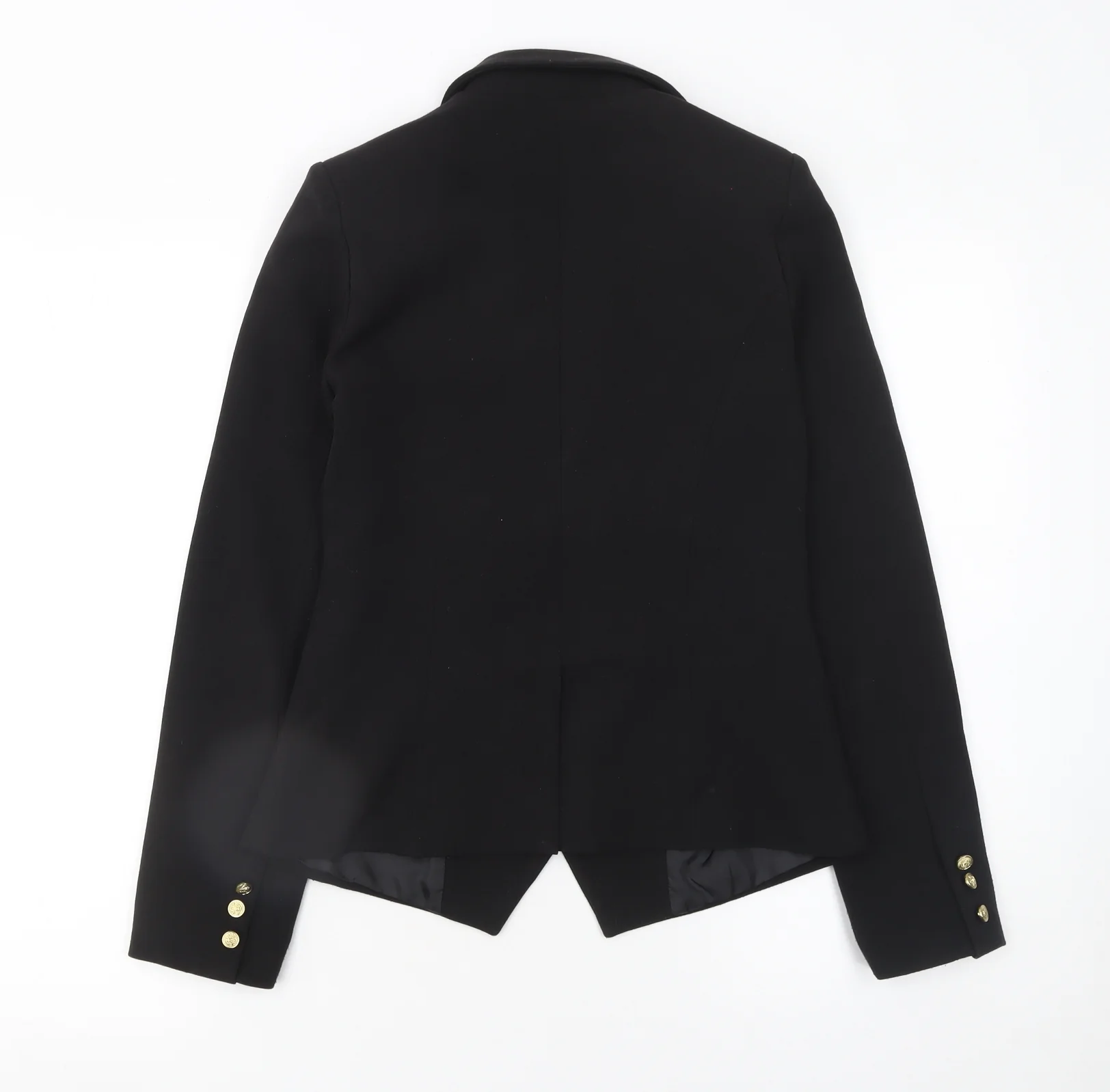 Sinsay Women’s Black Double-Breasted Blazer XS Classic Style - Image 3